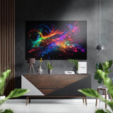 Colors of Space Brushed Aluminum Dibond Wall Art.